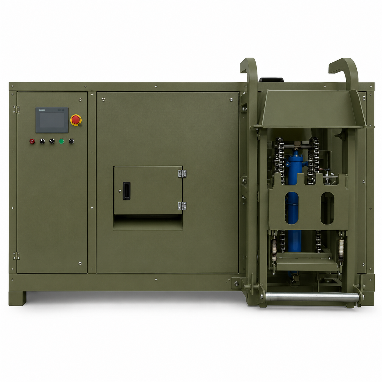 PREMIUM KOMPOST 2000 L Yüksek Kapasiteli Endüstriyel Kompost Makinesi - 2000 litre kompost makinesi